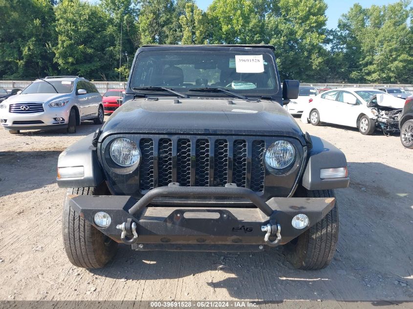 2021 Jeep Gladiator Sport 4X4 VIN: 1C6HJTAG9ML501977 Lot: 39691528