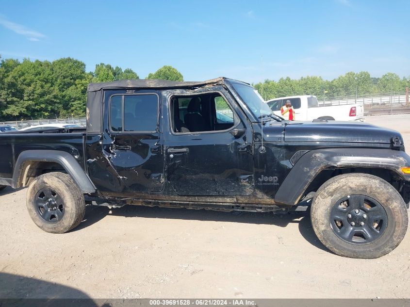 2021 Jeep Gladiator Sport 4X4 VIN: 1C6HJTAG9ML501977 Lot: 39691528