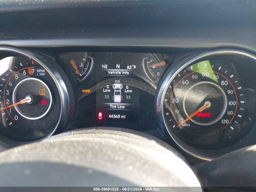 2021 Jeep Gladiator Sport 4X4 VIN: 1C6HJTAG9ML501977 Lot: 39691528