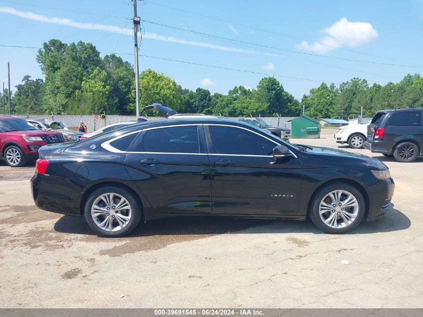 2014 Chevrolet Impala 2Lt VIN: 2G1125S33E9287505 Lot: 39691545