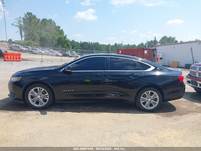 2014 Chevrolet Impala 2Lt VIN: 2G1125S33E9287505 Lot: 39691545