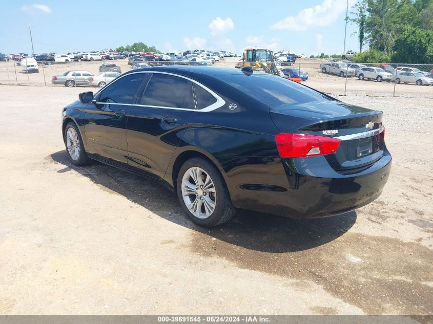 2014 Chevrolet Impala 2Lt VIN: 2G1125S33E9287505 Lot: 39691545