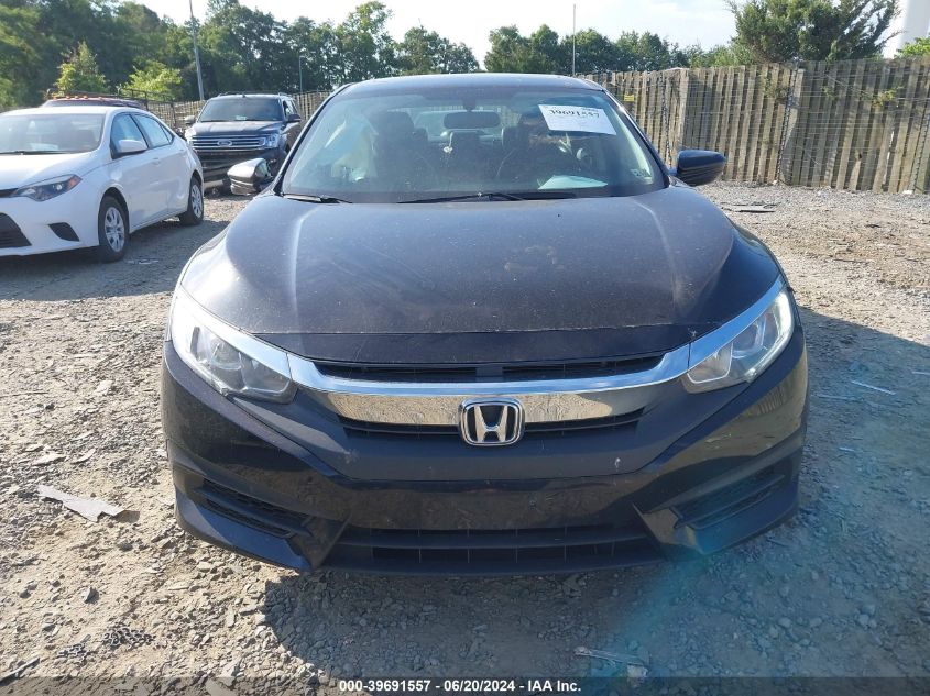 2018 Honda Civic Ex VIN: 2HGFC2F75JH510926 Lot: 39691557