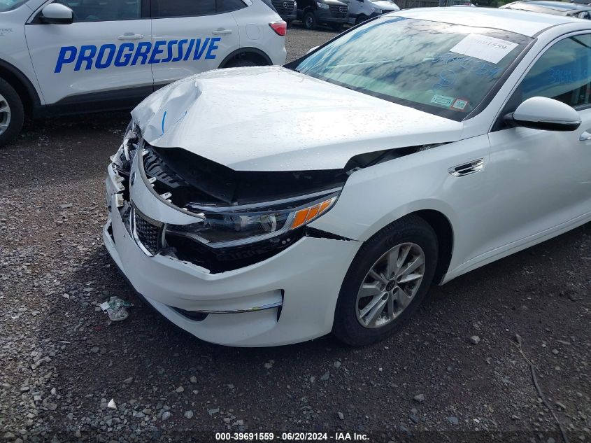 2018 Kia Optima Lx VIN: KNAGT4L39J5235744 Lot: 39691559