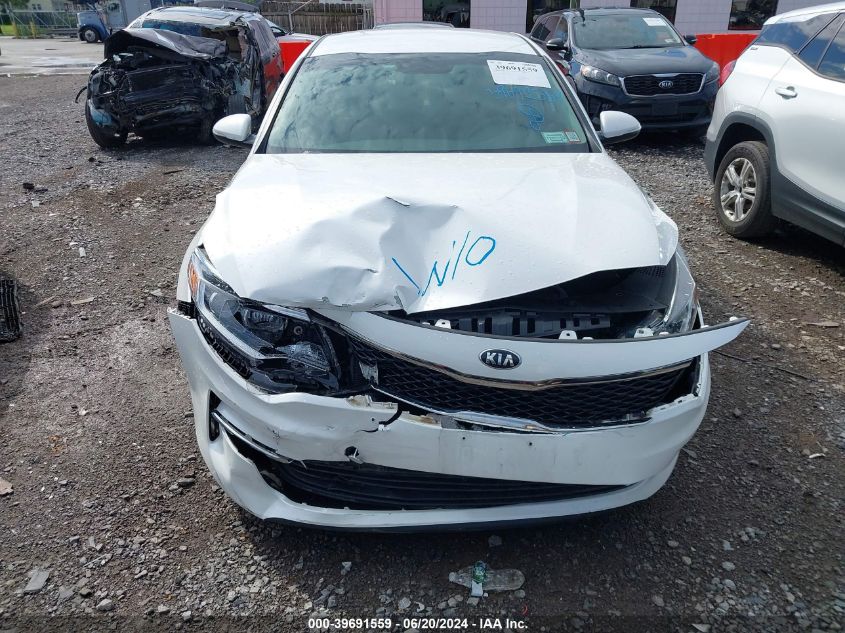2018 Kia Optima Lx VIN: KNAGT4L39J5235744 Lot: 39691559