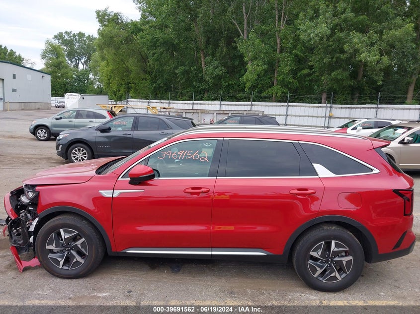 2021 Kia Sorento Hybrid Ex VIN: KNDRH4LG6M5019466 Lot: 39691562