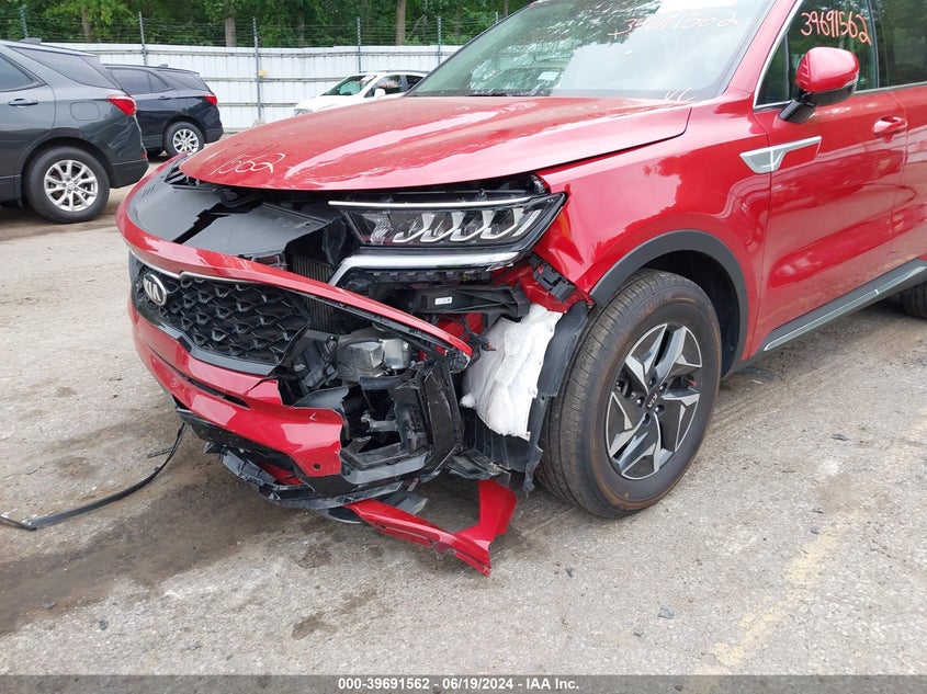 2021 Kia Sorento Hybrid Ex VIN: KNDRH4LG6M5019466 Lot: 39691562