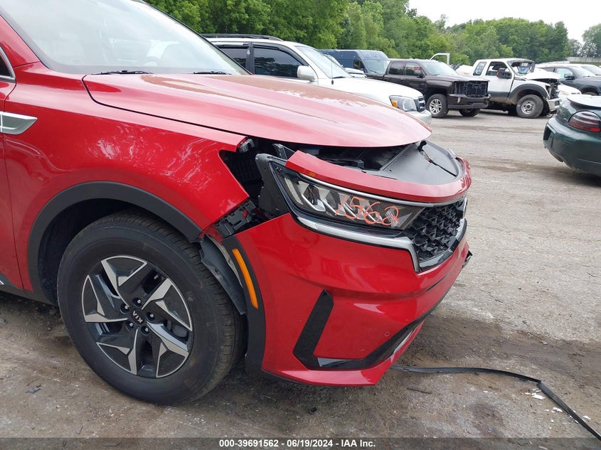 2021 Kia Sorento Hybrid Ex VIN: KNDRH4LG6M5019466 Lot: 39691562