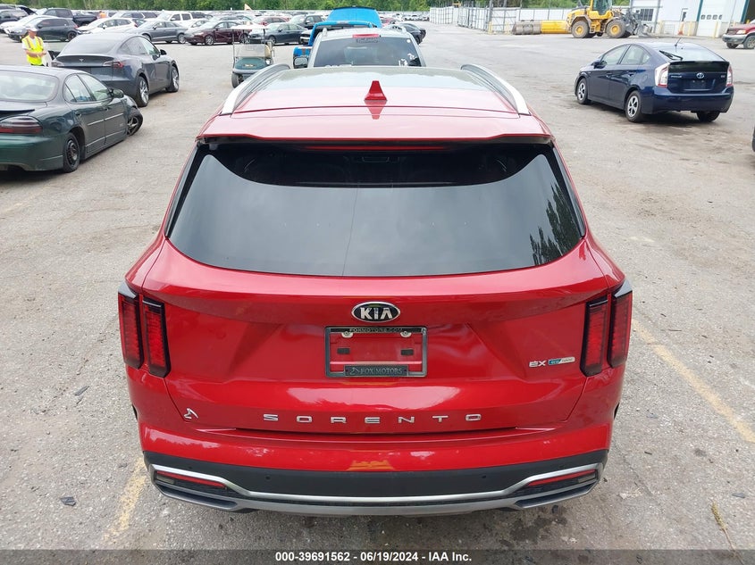 2021 Kia Sorento Hybrid Ex VIN: KNDRH4LG6M5019466 Lot: 39691562