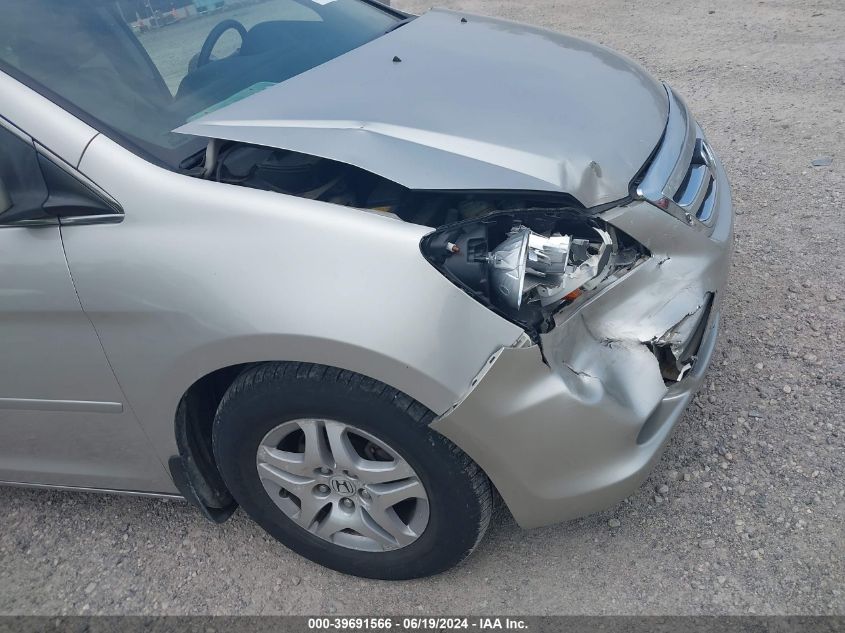 2007 Honda Odyssey Ex-L VIN: 5FNRL38727B431369 Lot: 39691566