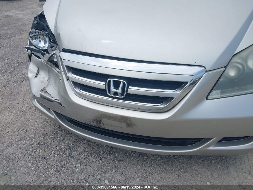 2007 Honda Odyssey Ex-L VIN: 5FNRL38727B431369 Lot: 39691566