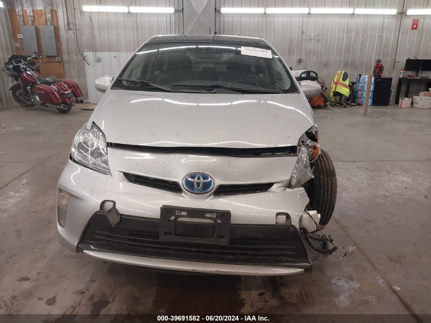 2014 Toyota Prius Four VIN: JTDKN3DUXE1746594 Lot: 39691582