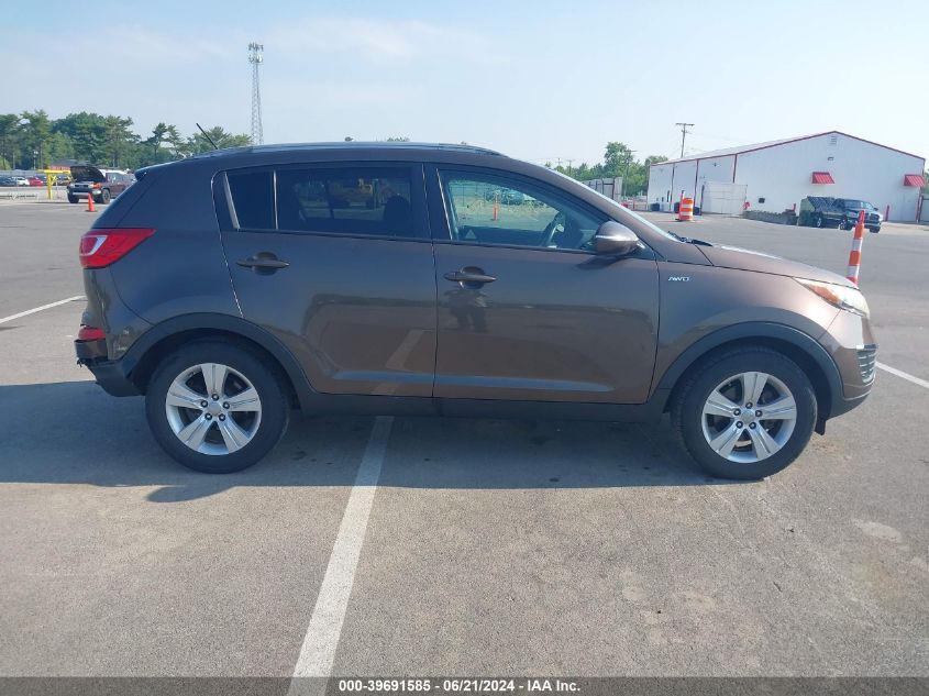 2012 Kia Sportage Lx VIN: KNDPBCA22C7250961 Lot: 39691585