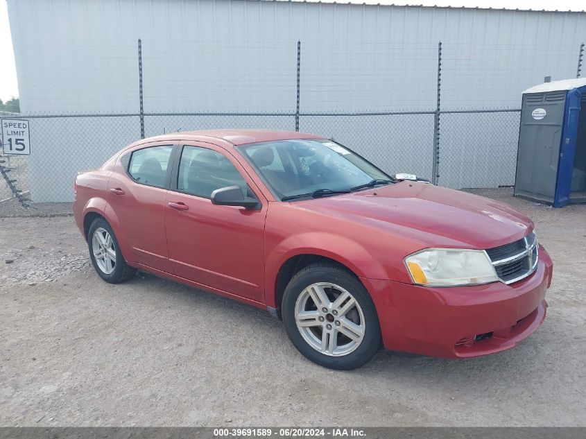 2008 Dodge Avenger Sxt VIN: 1B3LC56K78N153033 Lot: 39691589