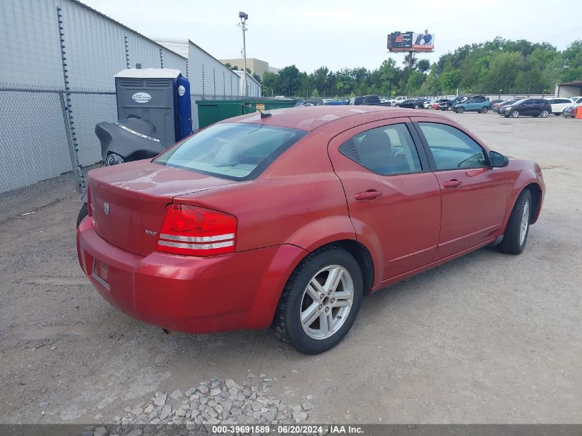 2008 Dodge Avenger Sxt VIN: 1B3LC56K78N153033 Lot: 39691589