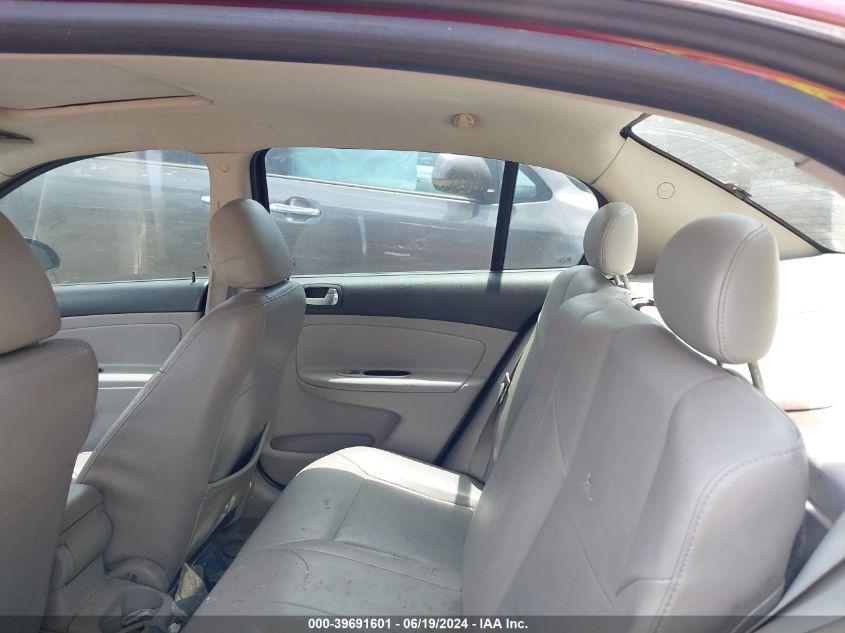 2008 Chevrolet Cobalt Sport VIN: 1G1AM58B487321305 Lot: 39691601