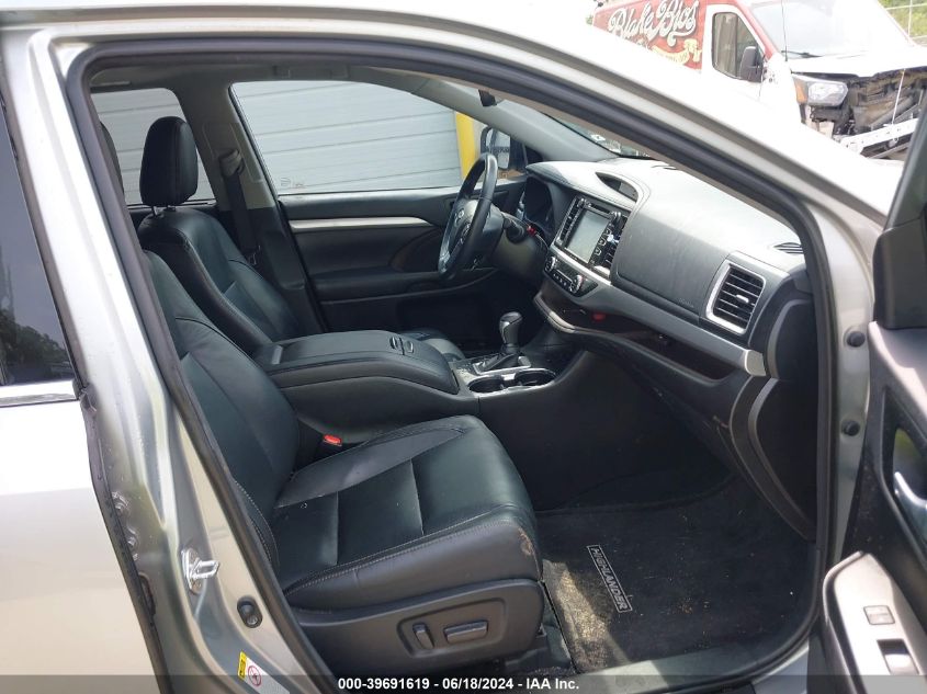 2018 TOYOTA HIGHLANDER VIN: 5TDKZRFH3JS283931