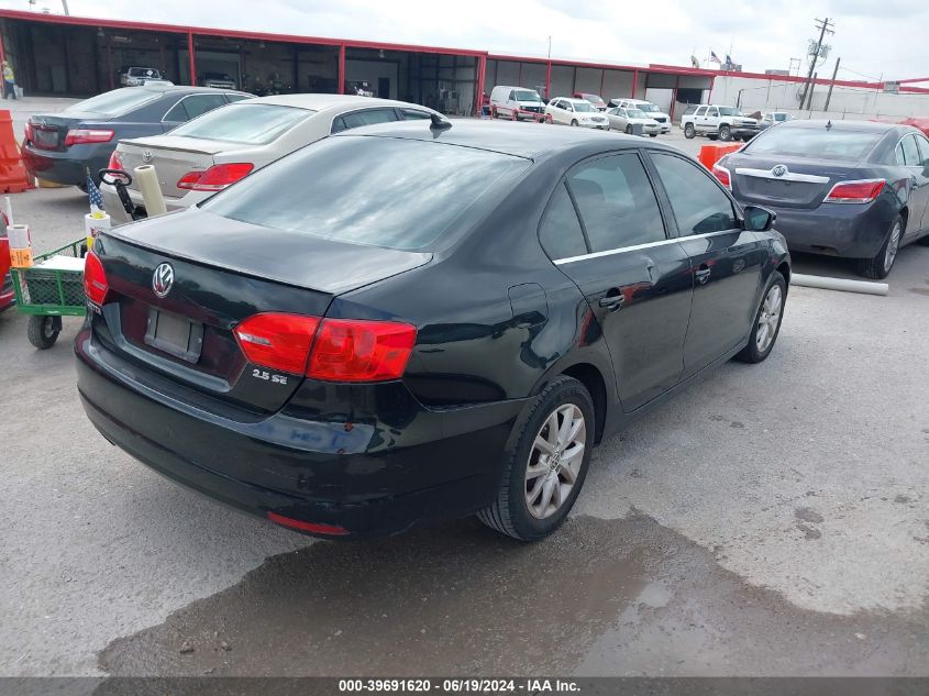 2013 Volkswagen Jetta 2.5L Se VIN: 3VWDX7AJ9DM389542 Lot: 39691620