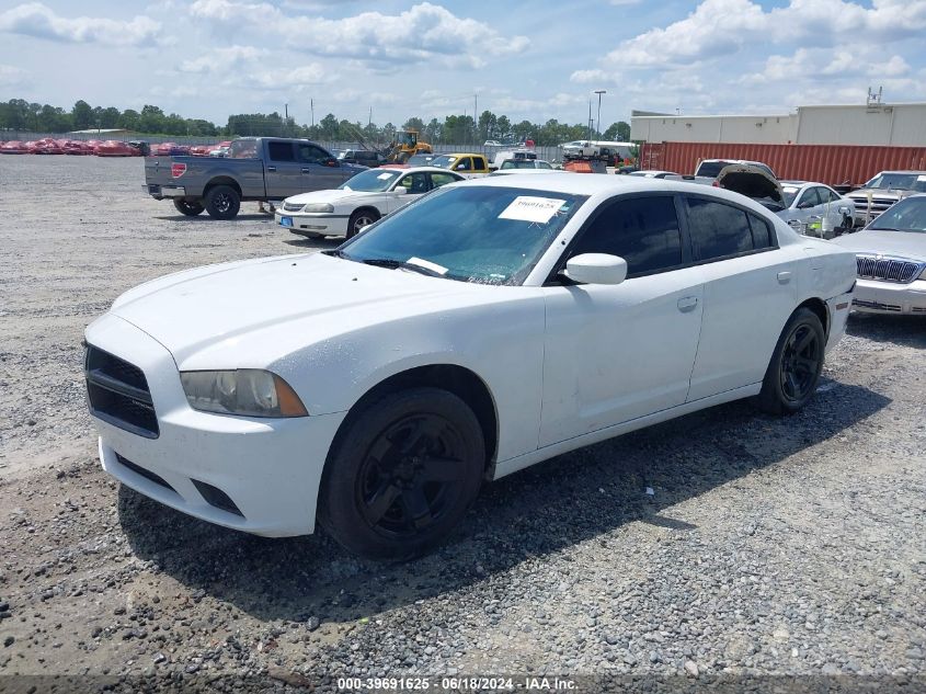 2013 Dodge Charger Police VIN: 2C3CDXAG6DH716395 Lot: 39691625