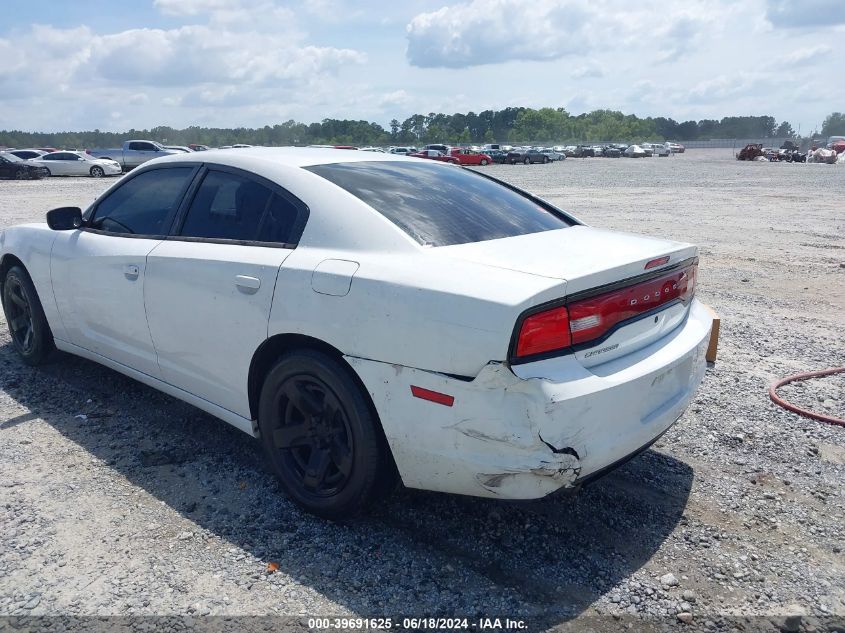 2013 Dodge Charger Police VIN: 2C3CDXAG6DH716395 Lot: 39691625