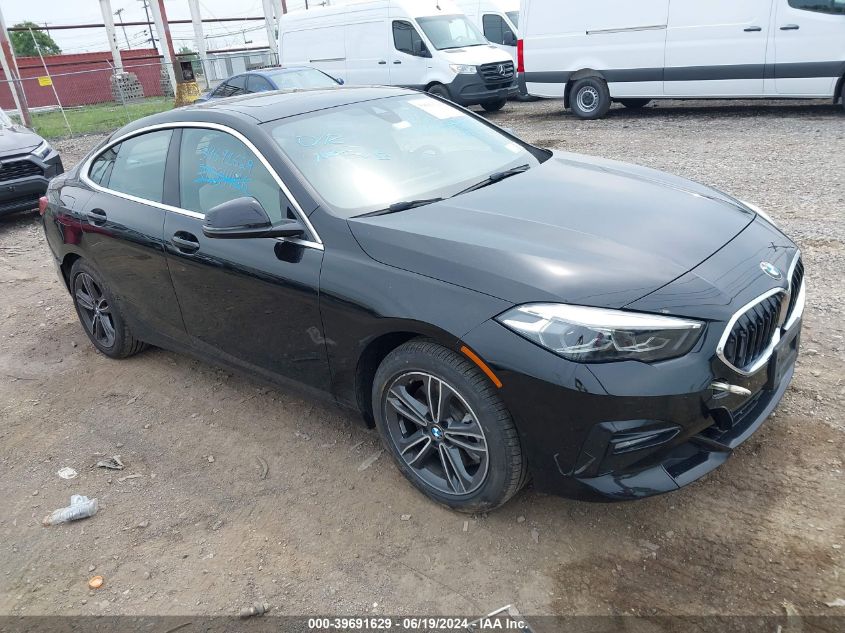 2021 BMW 228I Gran Coupe xDrive VIN: WBA73AK06M7J75825 Lot: 39691629