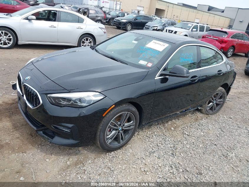 2021 BMW 228I Gran Coupe xDrive VIN: WBA73AK06M7J75825 Lot: 39691629