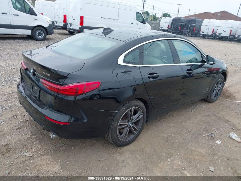 2021 BMW 228I Gran Coupe xDrive VIN: WBA73AK06M7J75825 Lot: 39691629