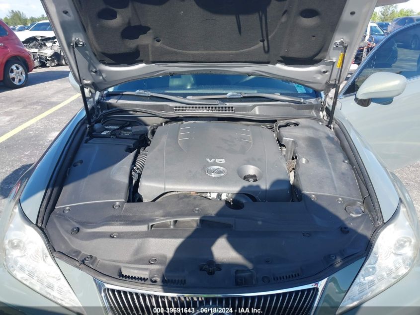 2008 Lexus Is 250 VIN: JTHBK262785082068 Lot: 39691643