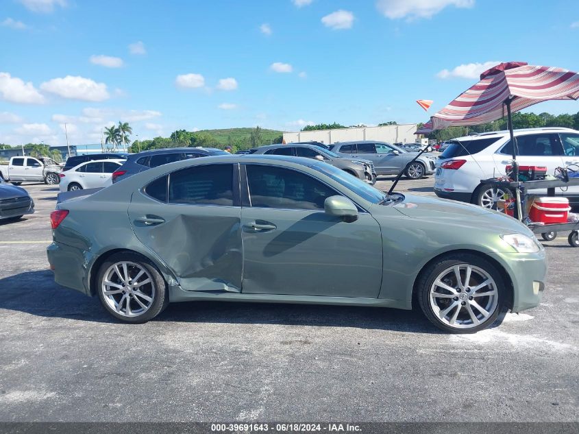 2008 Lexus Is 250 VIN: JTHBK262785082068 Lot: 39691643