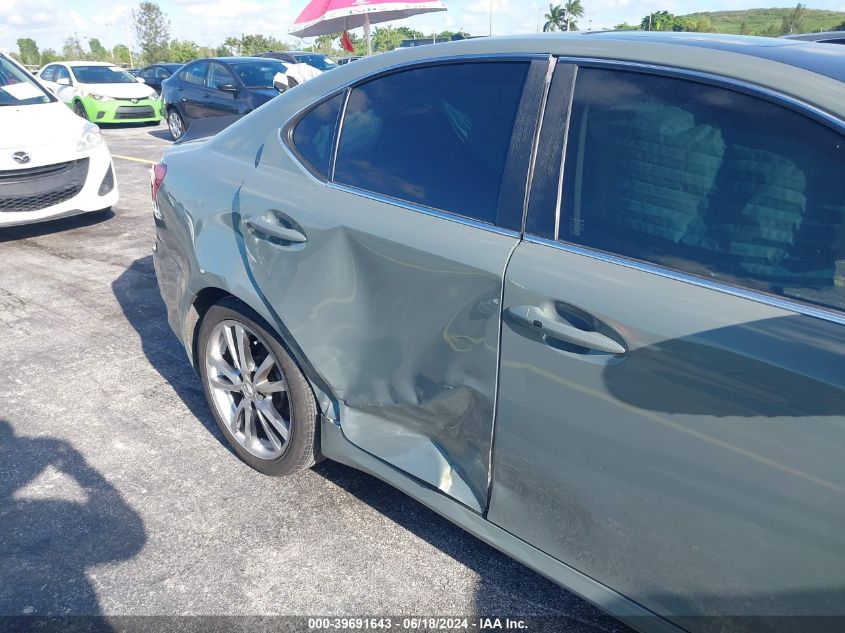 2008 Lexus Is 250 VIN: JTHBK262785082068 Lot: 39691643