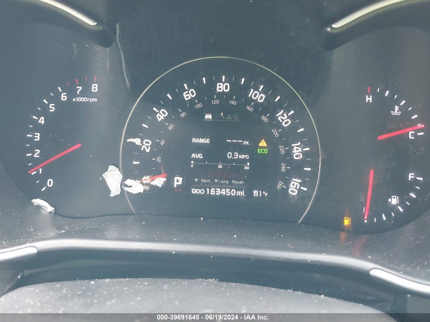 2014 Kia Sorento Limited V6 VIN: 5XYKW4A75EG470391 Lot: 39691645