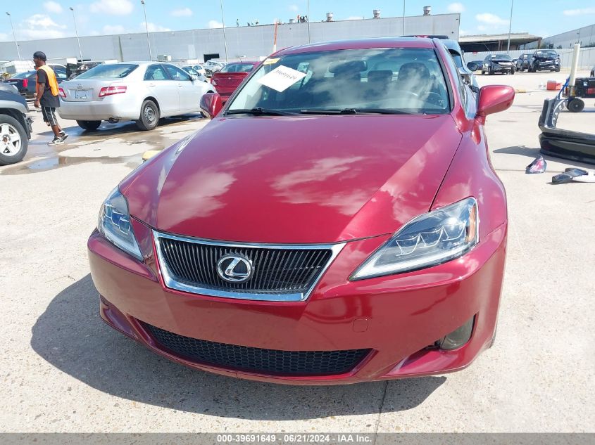 2007 Lexus Is 250 VIN: JTHBK262272032646 Lot: 39691649