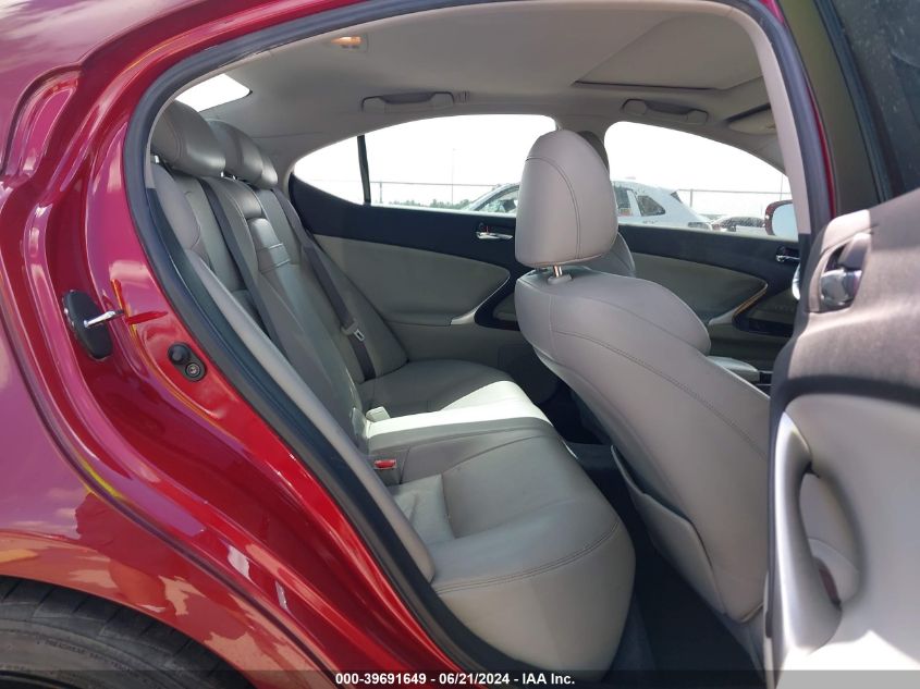 2007 Lexus Is 250 VIN: JTHBK262272032646 Lot: 39691649