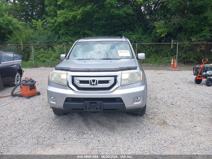 2011 Honda Pilot Ex-L VIN: 5FNYF4H71BB012916 Lot: 39691664