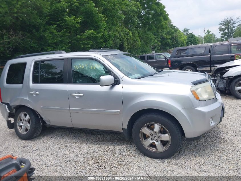 2011 Honda Pilot Ex-L VIN: 5FNYF4H71BB012916 Lot: 39691664