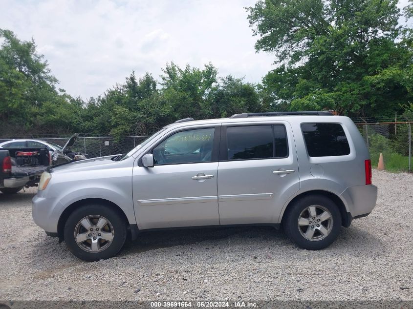 2011 Honda Pilot Ex-L VIN: 5FNYF4H71BB012916 Lot: 39691664