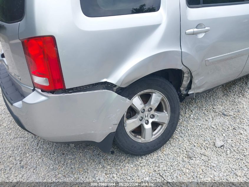 2011 Honda Pilot Ex-L VIN: 5FNYF4H71BB012916 Lot: 39691664