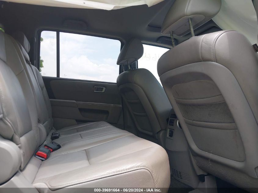 2011 Honda Pilot Ex-L VIN: 5FNYF4H71BB012916 Lot: 39691664