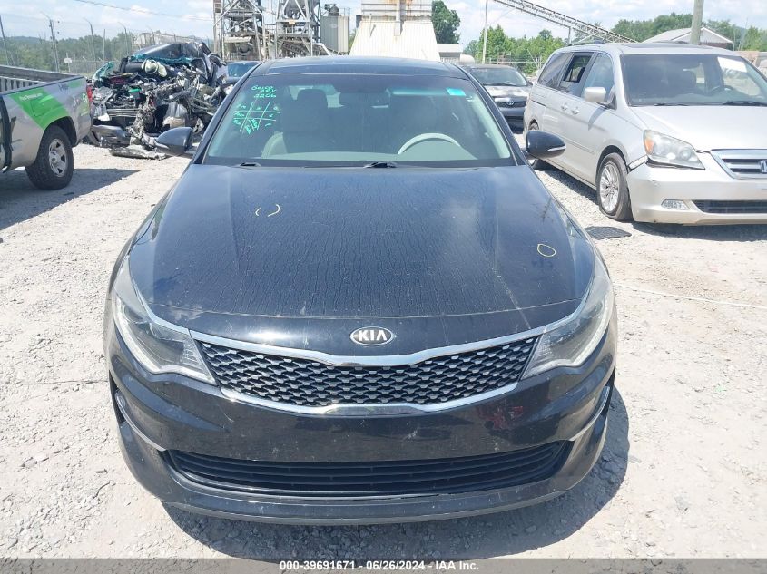 2018 Kia Optima Ex VIN: 5XXGU4L34JG180129 Lot: 39691671