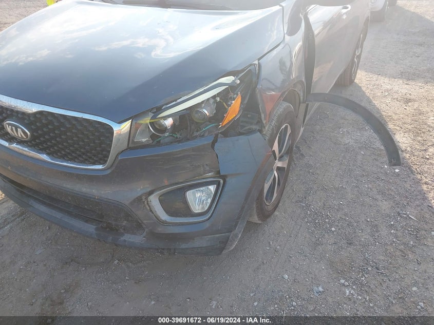 2016 Kia Sorento Ex VIN: 5XYPH4A58GG008148 Lot: 39691672