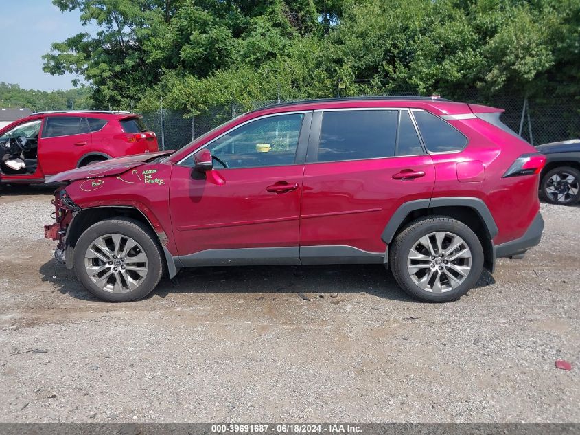 2021 Toyota Rav4 Xle Premium VIN: 2T3A1RFV2MW170192 Lot: 39691687