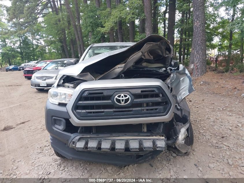 2017 Toyota Tacoma Sr VIN: 5TFSX5EN5HX051356 Lot: 39691737