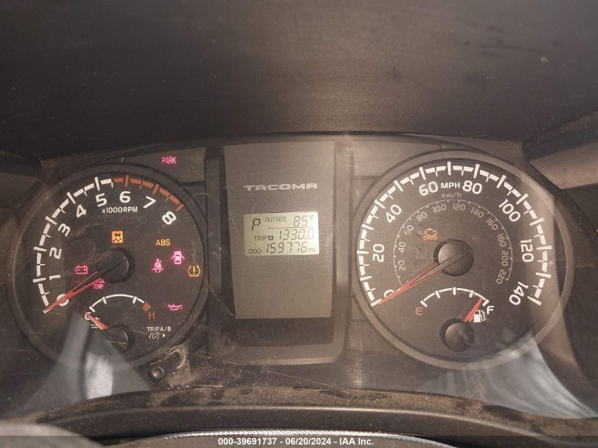 2017 Toyota Tacoma Sr VIN: 5TFSX5EN5HX051356 Lot: 39691737