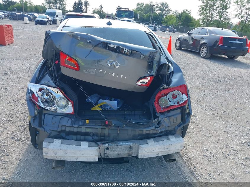 2011 Infiniti G25X VIN: JN1DV6AR2BM651079 Lot: 39691738