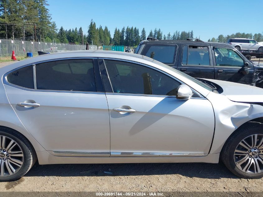 2016 Kia Cadenza Luxury VIN: KNALN4D74G5214383 Lot: 39691744