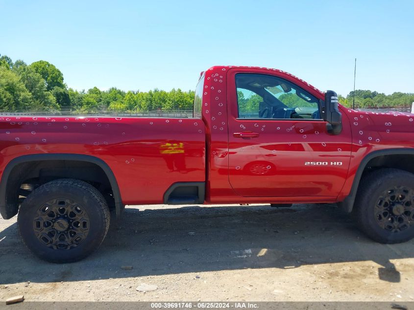2022 Chevrolet Silverado 2500Hd 4Wd Regular Cab Long Bed Lt VIN: 1GC3YNE75NF324767 Lot: 39691746