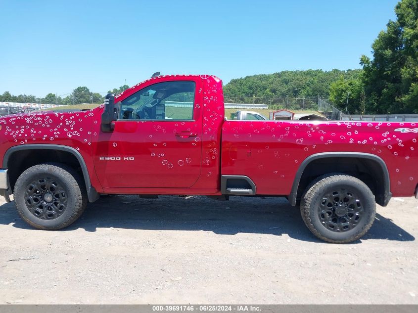 2022 Chevrolet Silverado 2500Hd 4Wd Regular Cab Long Bed Lt VIN: 1GC3YNE75NF324767 Lot: 39691746