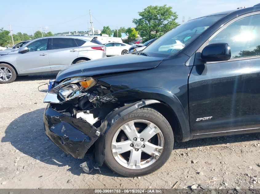 2008 Toyota Rav4 Sport VIN: JTMBD32V186080392 Lot: 39691753