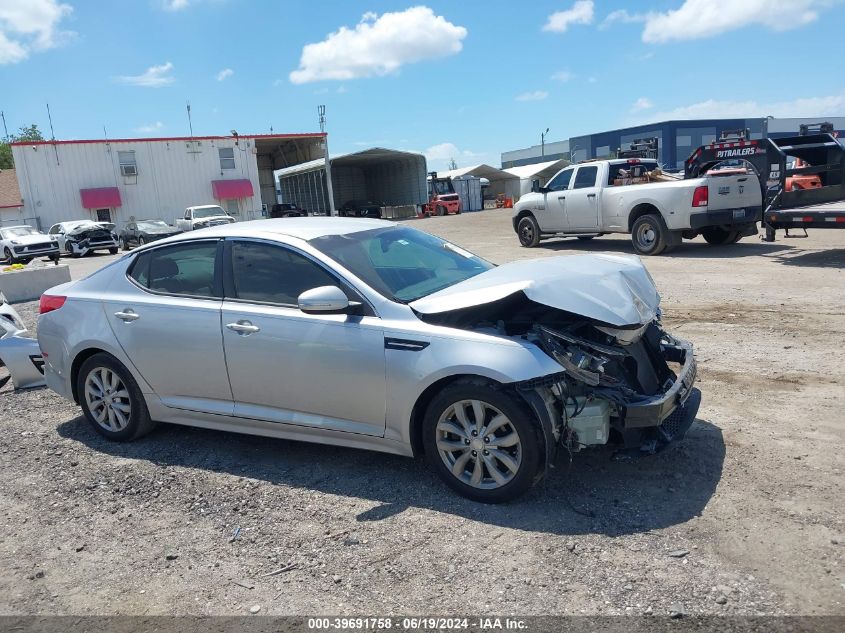 2015 Kia Optima Ex VIN: 5XXGN4A72FG496221 Lot: 39691758