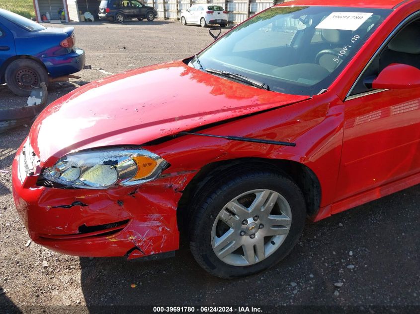 2012 Chevrolet Impala Lt VIN: 2G1WB5E36C1130693 Lot: 39691780